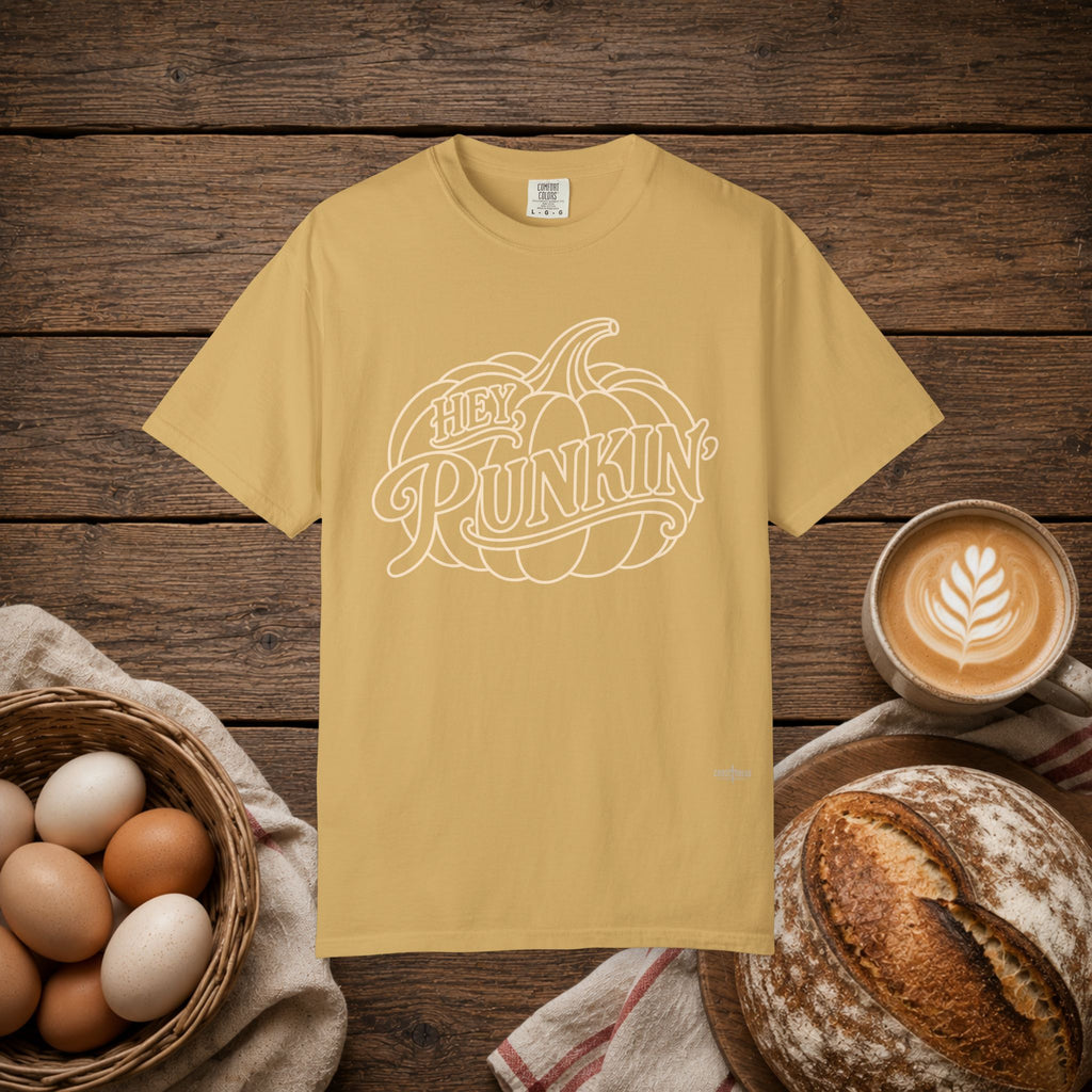 Hey Punkin' Lineart Comfort Colors Shirt