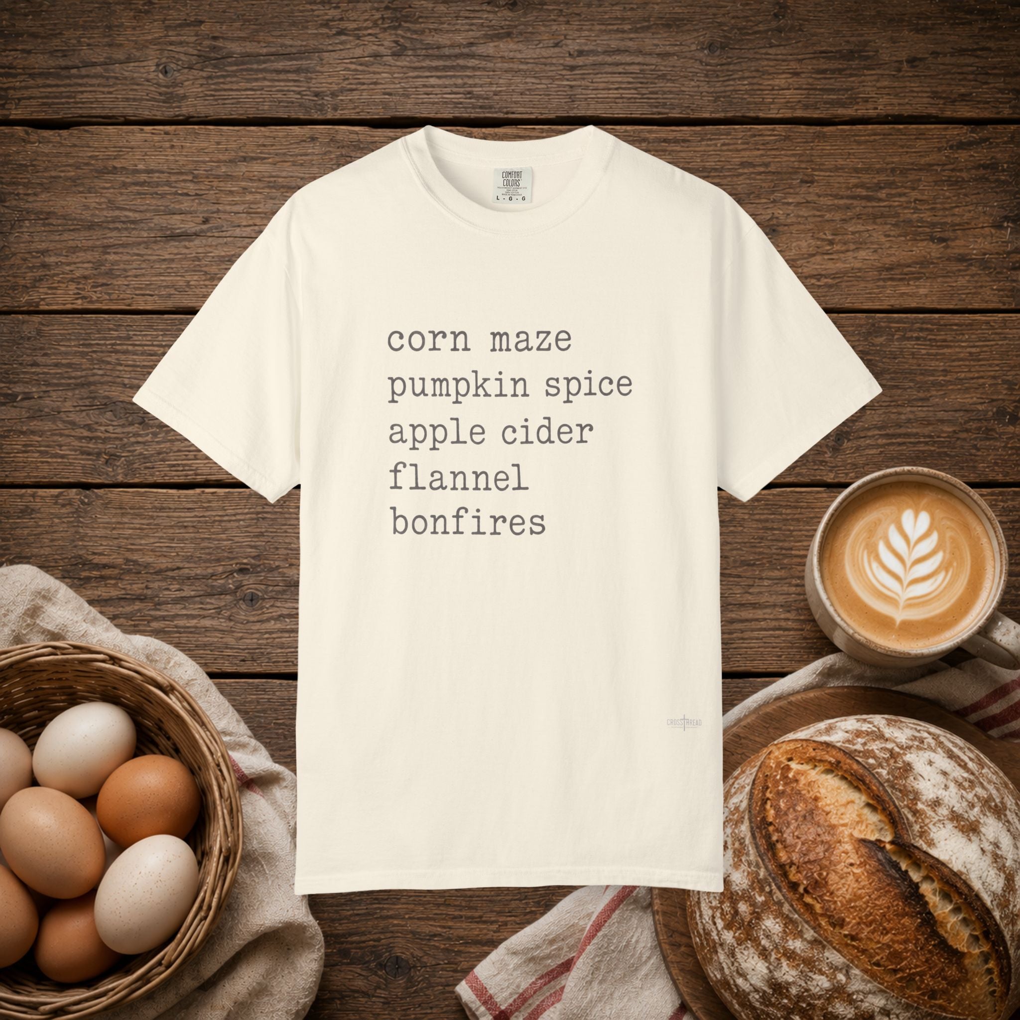 Fall List Comfort Colors Shirt