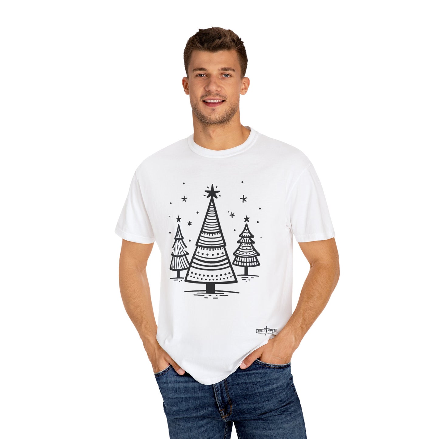 Trio of Christmas Trees T-shirt