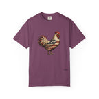 American Flag Rooster T-Shirt — Patriotic Chicken Tee