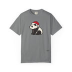 Panda Santa Hat Comfort Colors T-Shirt