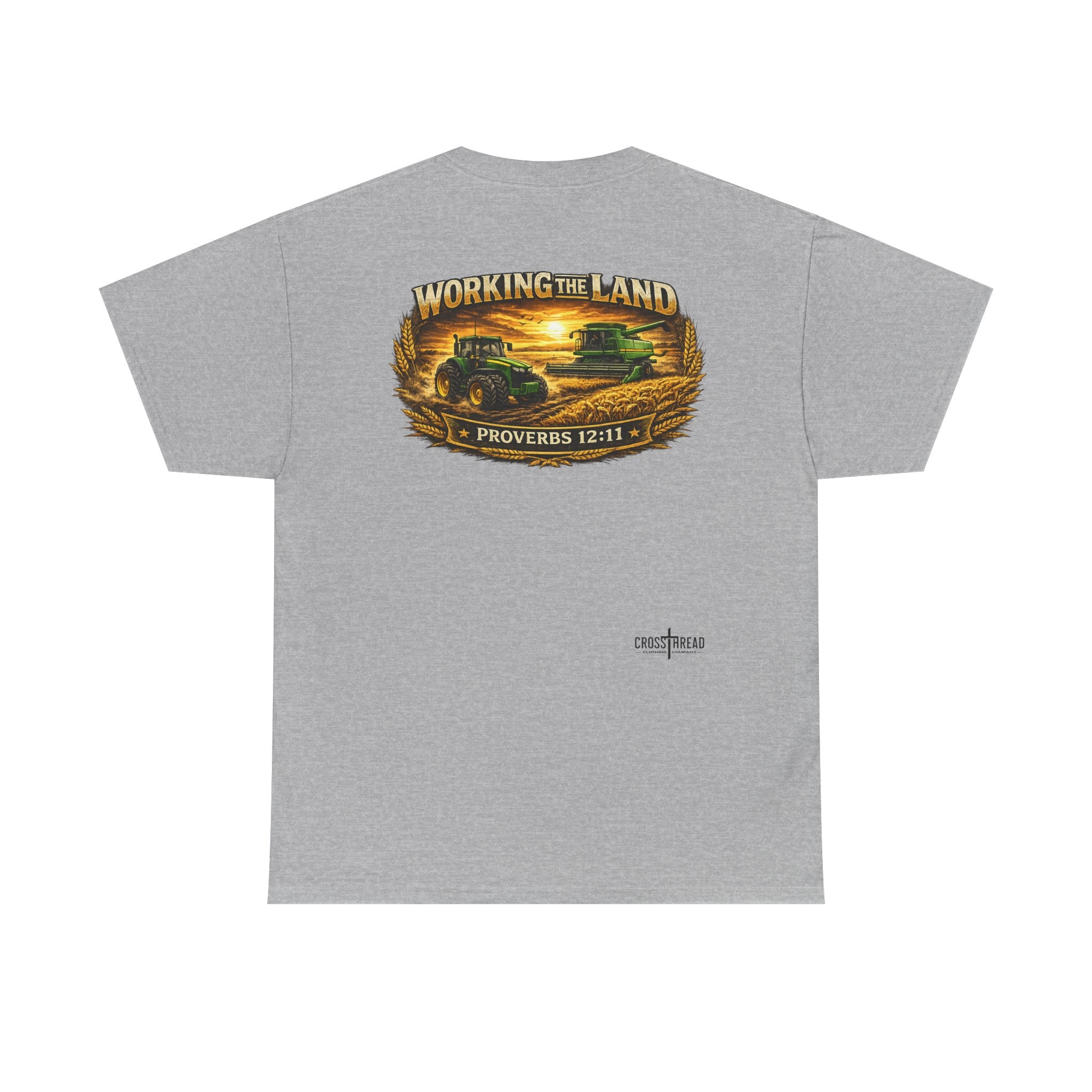 Working the Land Farmer T Shirt