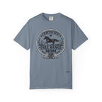 Certified Free Range Mom T-Shirt —  Farm Mom Tee, Horse & Boots Graphic