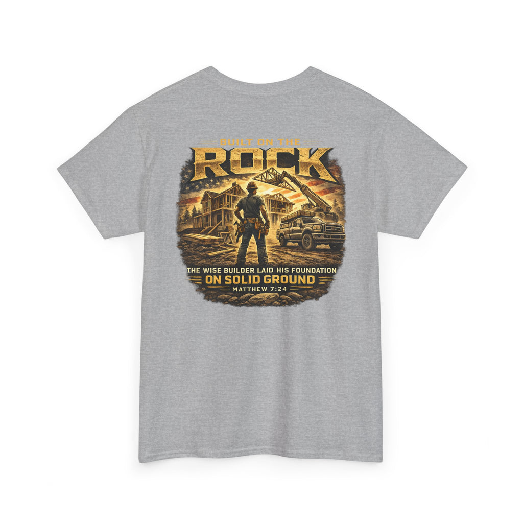 Built on the Rock Construction T-Shirt