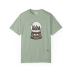 Snow Globe Holiday T-Shirt — Vintage Winter Village Graphic