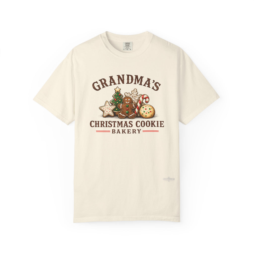 Grandma's Christmas Cookie Bakery Comfort Colors T-Shirt