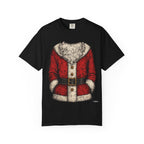 Santa Suit Graphic T-Shirt — Front & Back Christmas Costume Tee