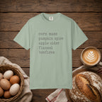 Fall List Comfort Colors Shirt