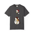Christmas Hollowbody Guitar Comfort Colors Shirt