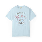"Beef Butter Bacon Eggs" Carnivore Liftstyle T‑Shirt