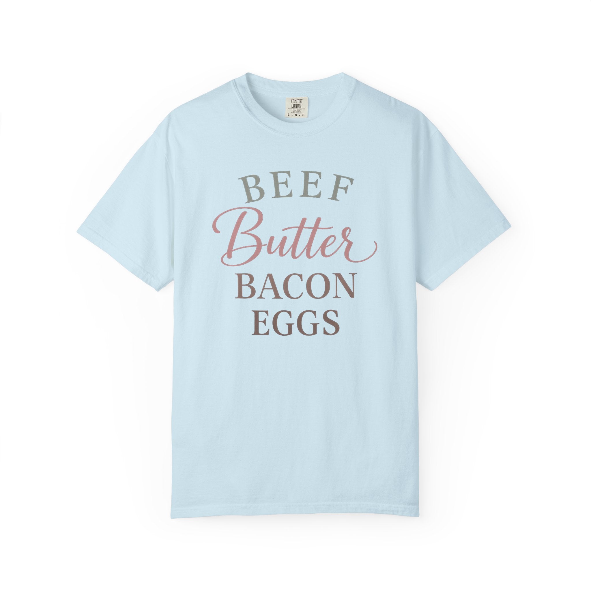 "Beef Butter Bacon Eggs" Carnivore Liftstyle T‑Shirt