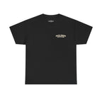 Faith Moves Mountains T‑Shirt — Inspirational Mountain & Bulldozer Graphic Tee