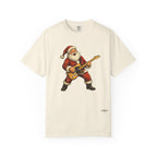 Santa T-Style Guitar Comfort Colors Shirt