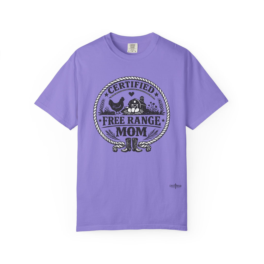 "Certified Free Range Mom" Tee