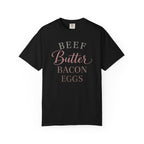 "Beef Butter Bacon Eggs" Carnivore Liftstyle T‑Shirt