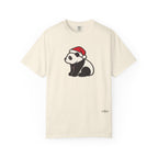 Panda Santa Hat Comfort Colors T-Shirt