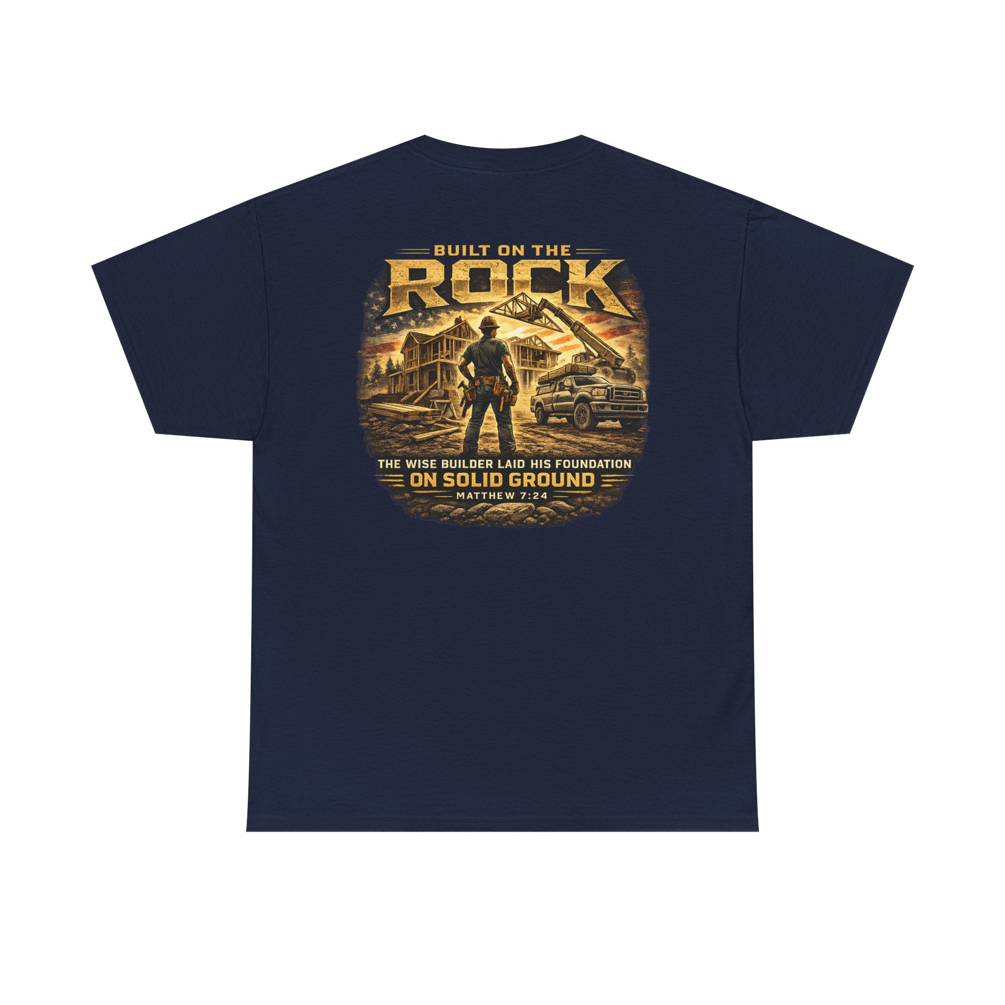 Built on the Rock Construction T-Shirt