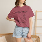 "Guess What?" Chicken Butt Cute Hen Graphic Tee