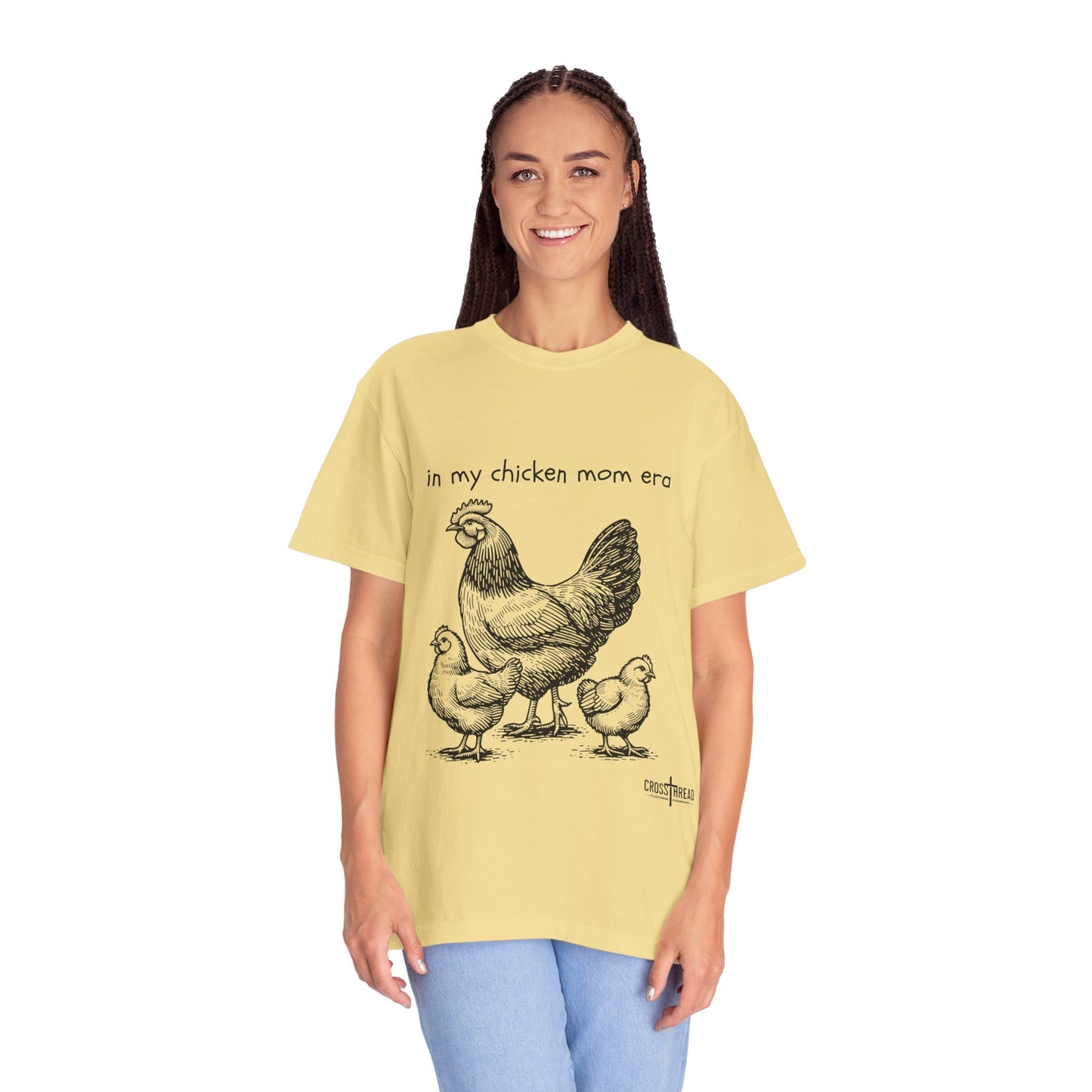 "Chicken Mom Era" Comfort Colors T-Shirt