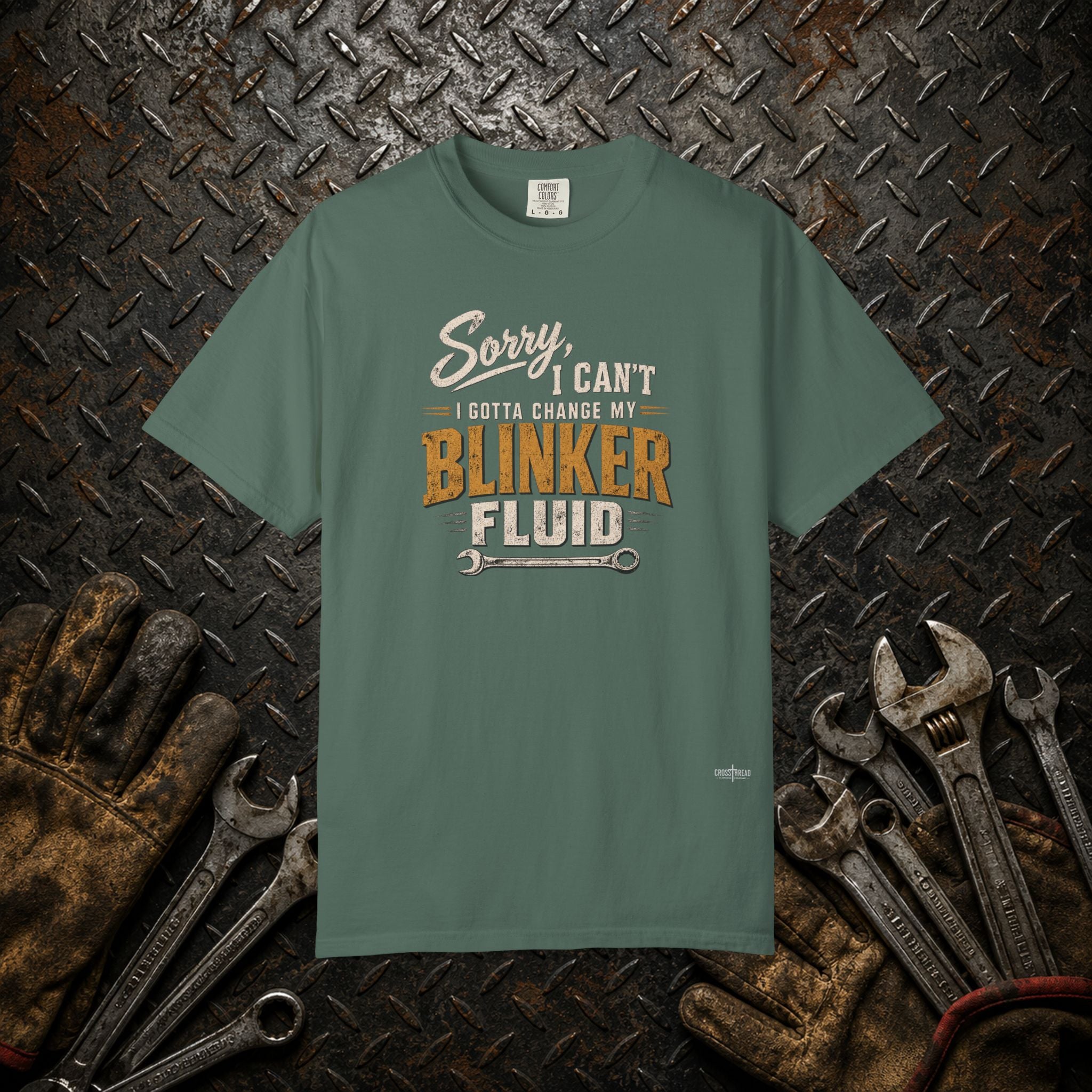 "Change My Blinker Fluid" Mechanic Tee