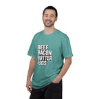 Beef Bacon Butter Eggs Carnivore Lifestyle Graphic Tee
