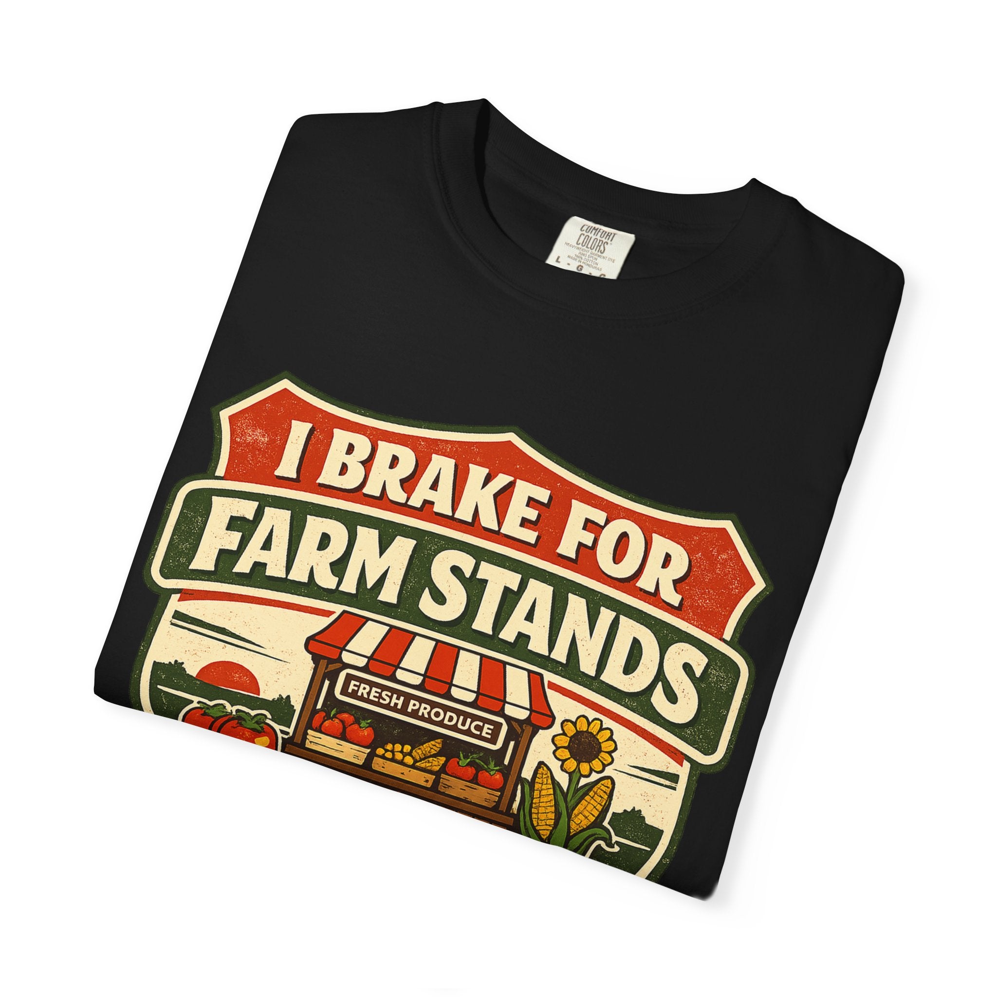 “I Brake for Farm Stands” Vintage Farm Market Tee