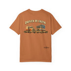 Driven by Faith Vintage Style Trucker T-Shirt
