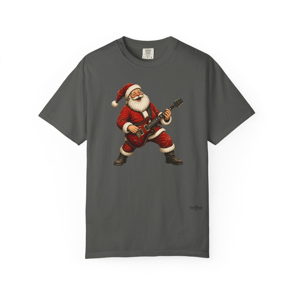 Santa PRS-Style Guitar Comfort Colors Shirt