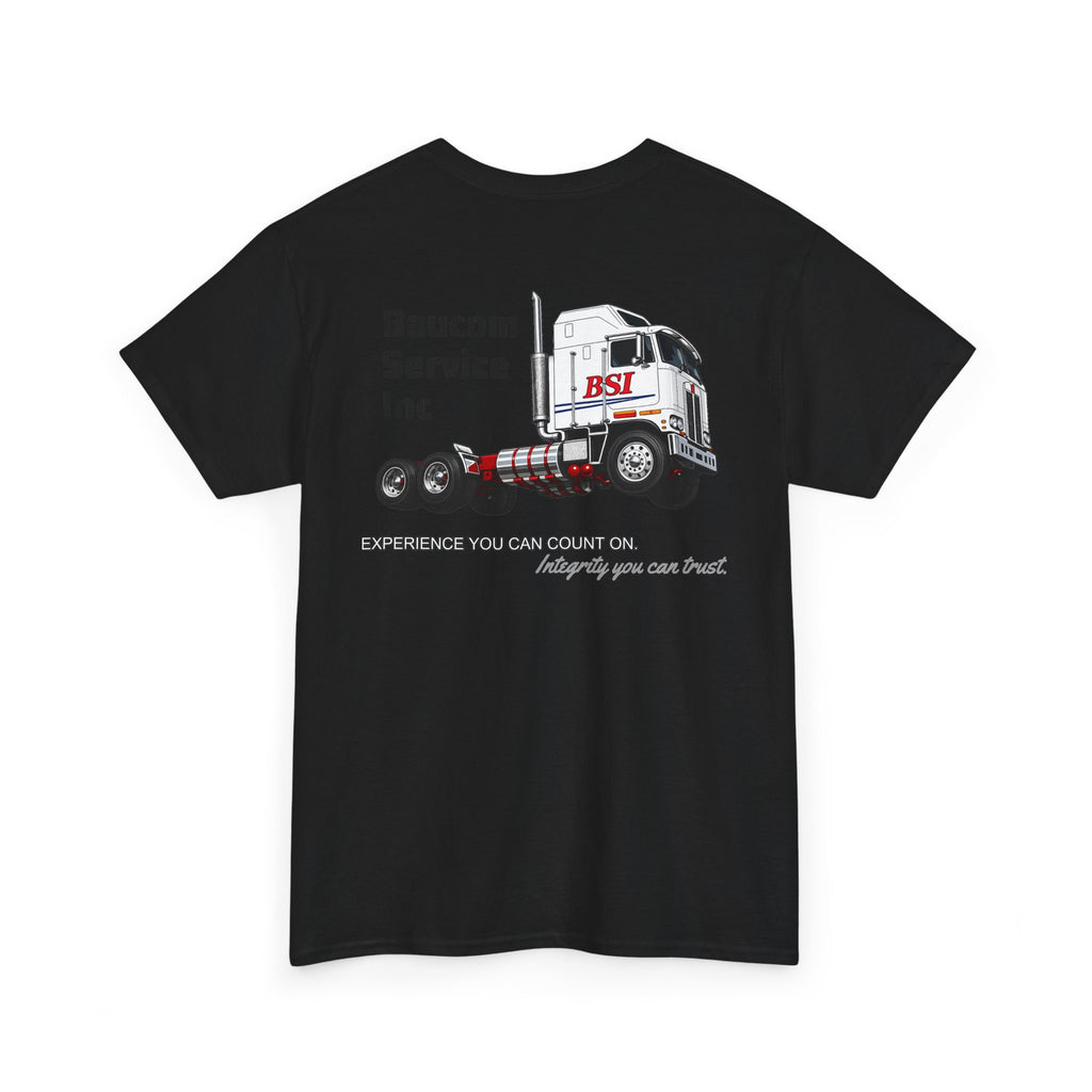 Truck Company Tee — BSI Semi-Truck Graphic T-Shirt