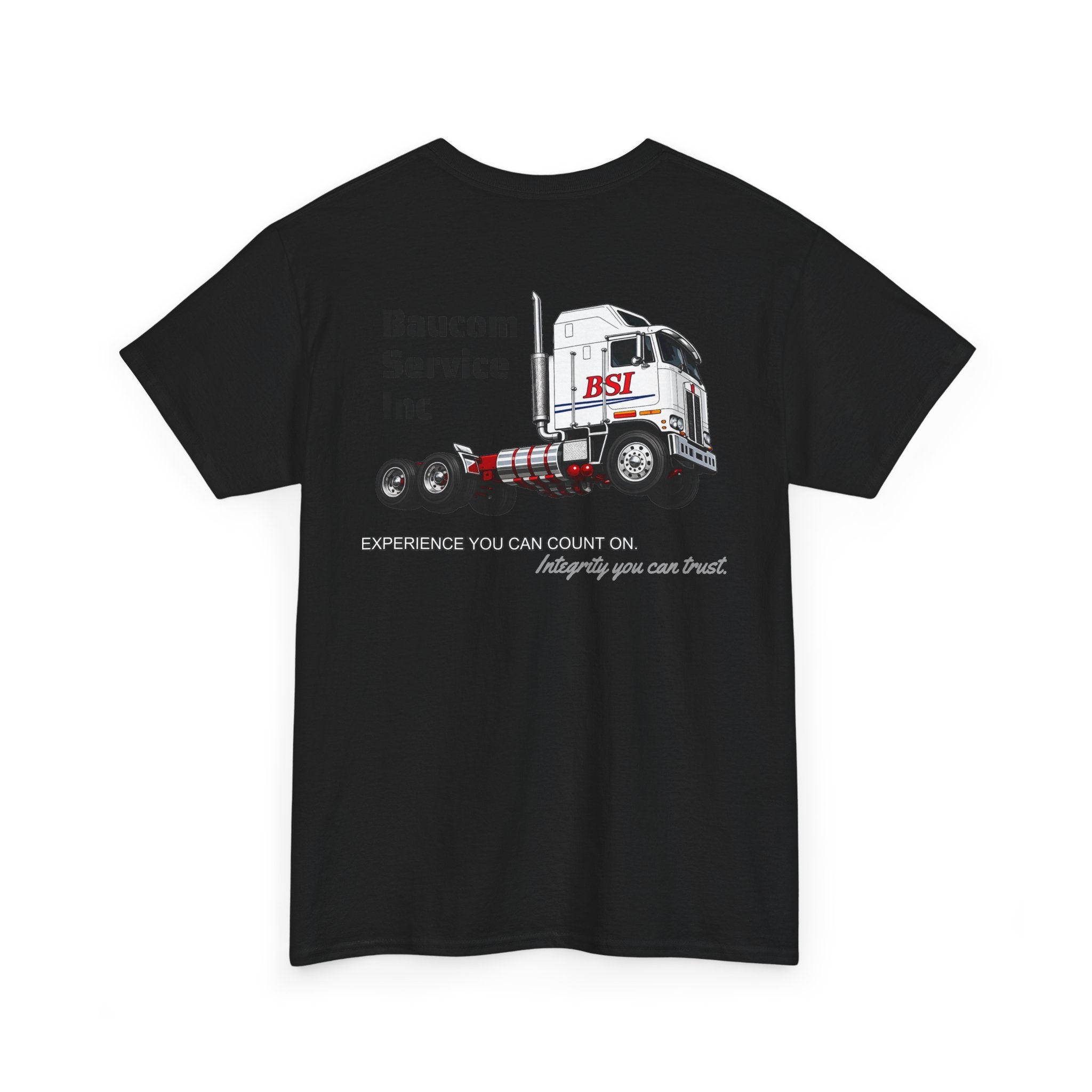 Truck Company Tee — BSI Semi-Truck Graphic T-Shirt
