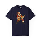Santa T-Style Guitar Comfort Colors Shirt