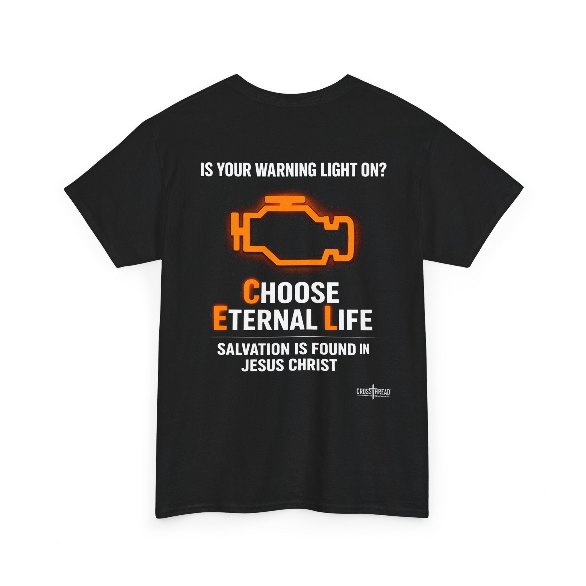 Is Your Warning Light On? | Christian Mechanic T-Shirt