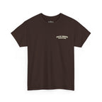 Faith Moves Mountains T‑Shirt — Inspirational Mountain & Bulldozer Graphic Tee