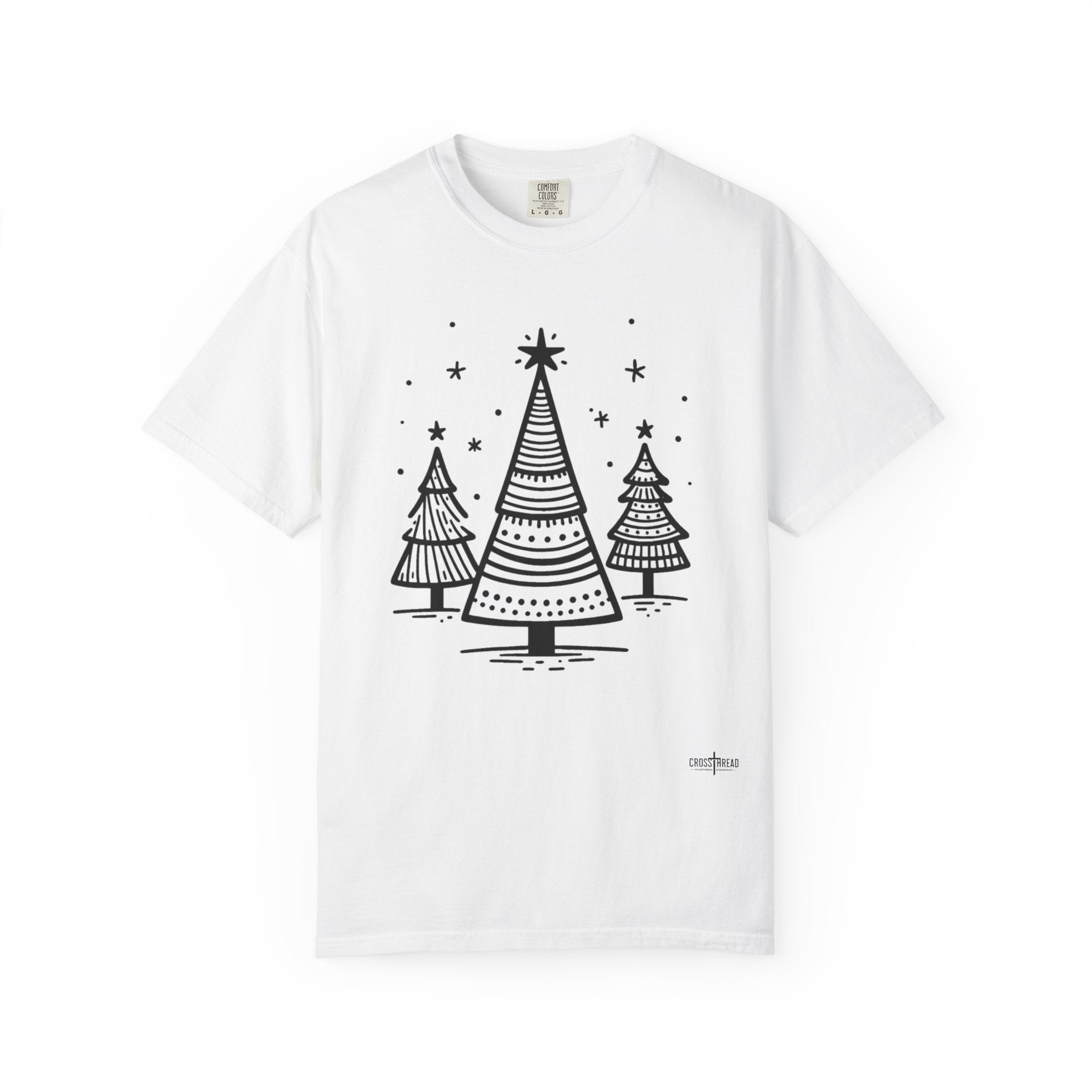 Trio of Christmas Trees T-shirt