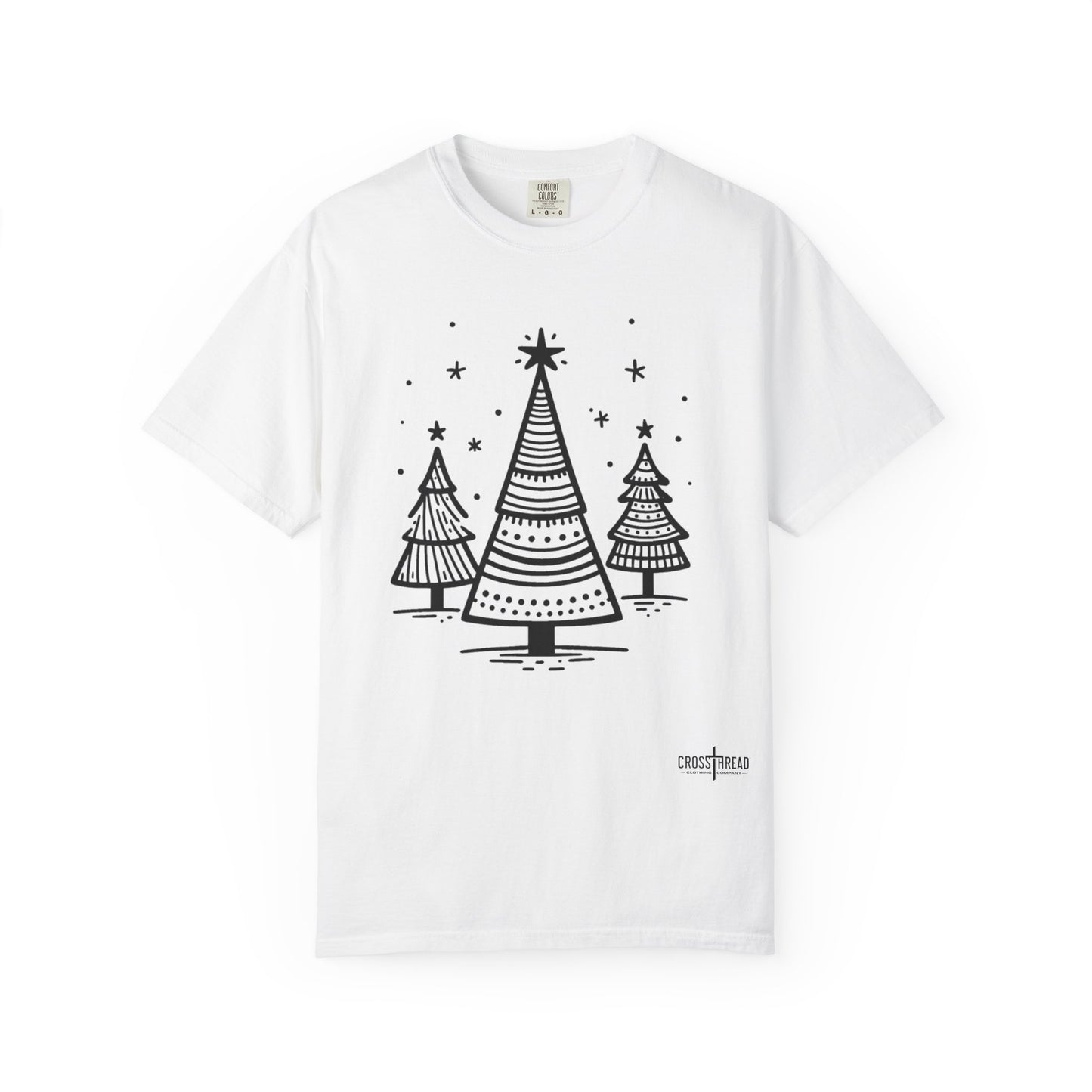 Trio of Christmas Trees T-shirt