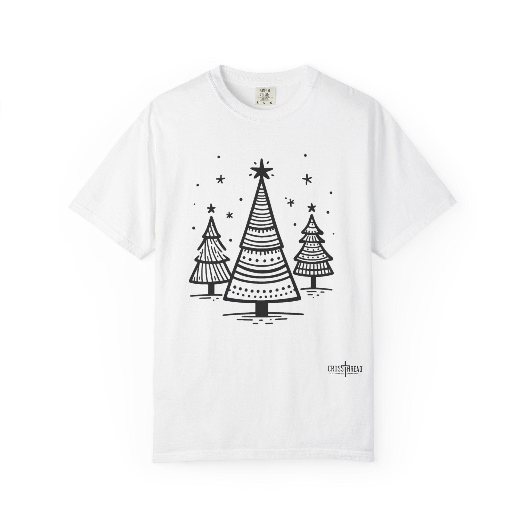 Trio of Christmas Trees T-shirt