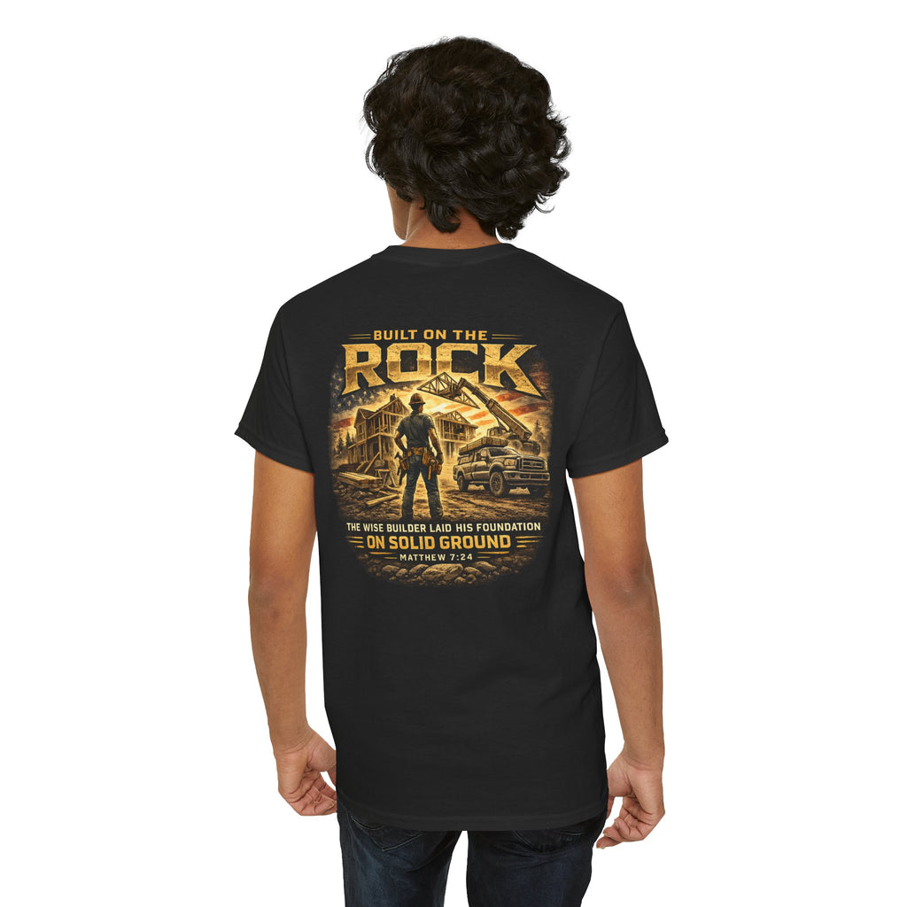 Built on the Rock Construction T-Shirt