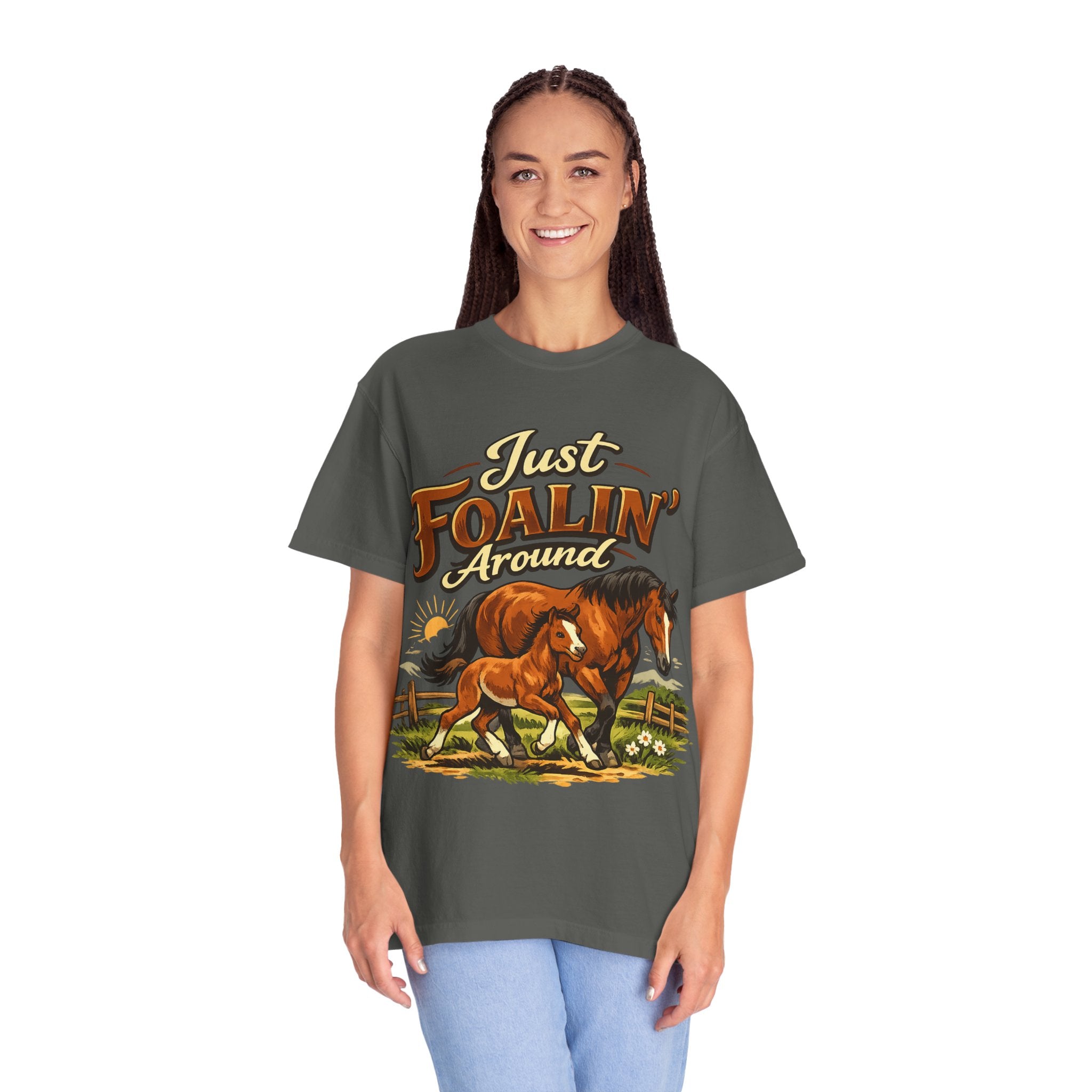 Just Foalin' Around Horse T-Shirt