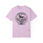 Certified Free Range Mom T-Shirt —  Farm Mom Tee, Horse & Boots Graphic