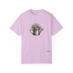 Watering Can Wildflower T-Shirt — Vintage Floral Garden Tee