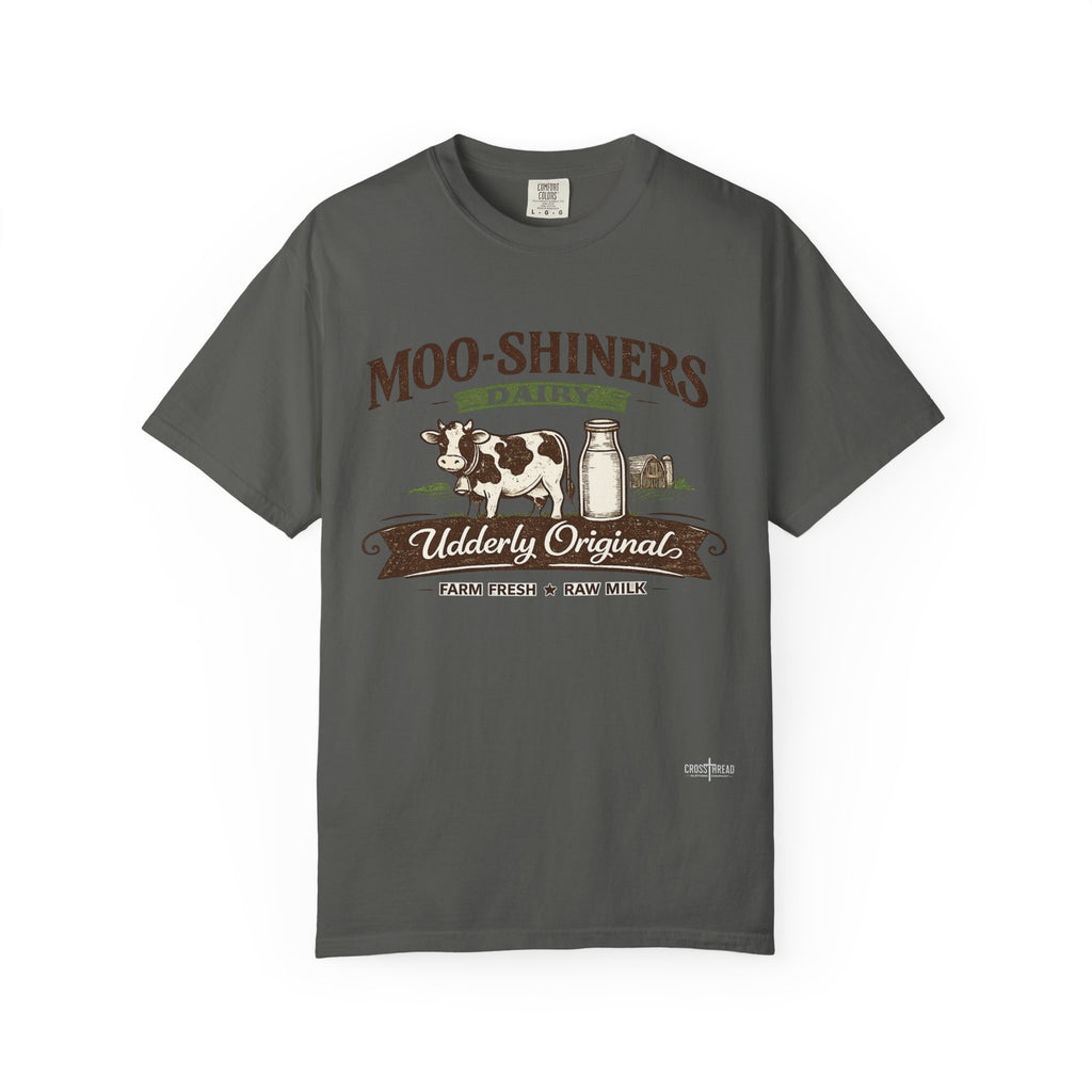 Moo-Shiners 'Udderly Original' Graphic T-Shirt