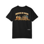 Driven by Faith Vintage Style Trucker T-Shirt