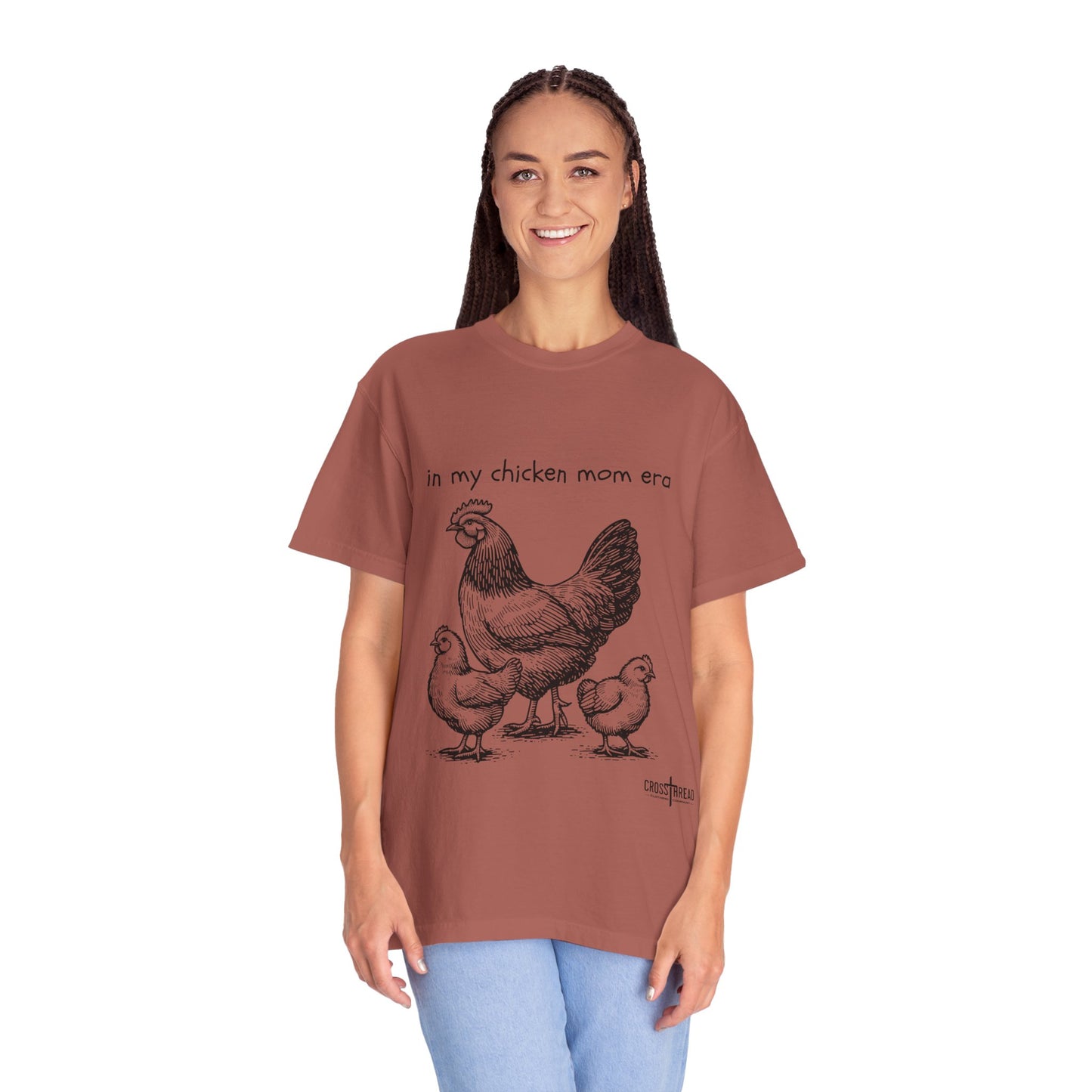 "Chicken Mom Era" Comfort Colors T-Shirt