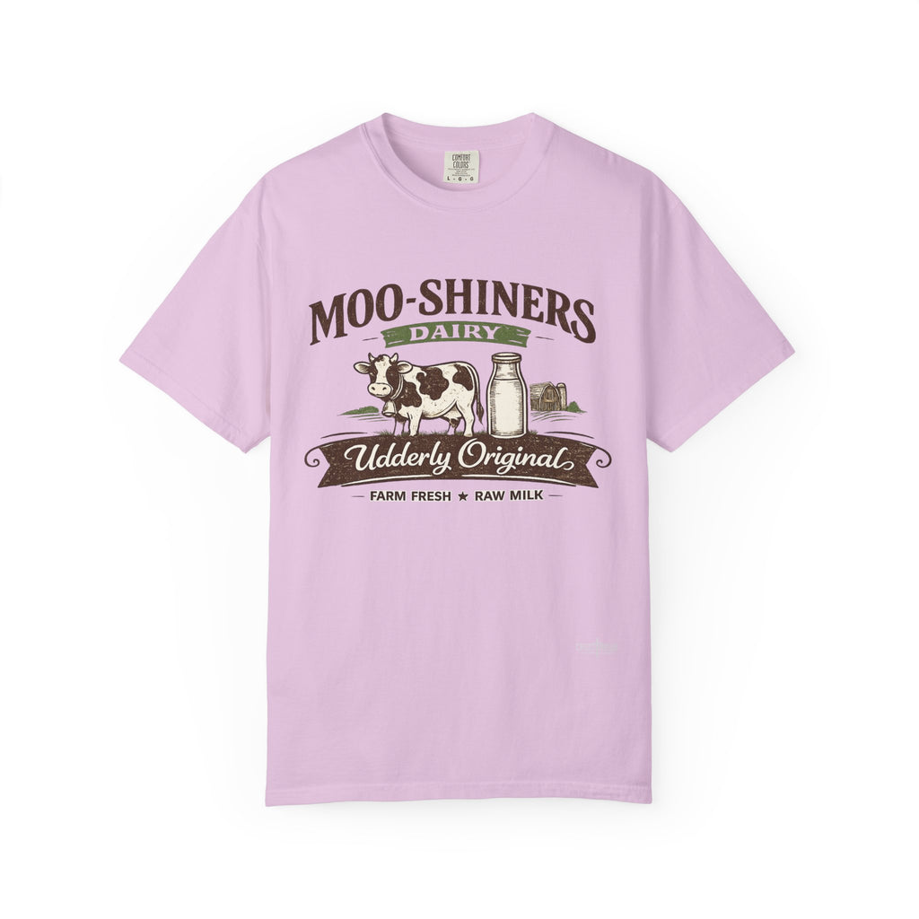 Moo-Shiners 'Udderly Original' Graphic T-Shirt