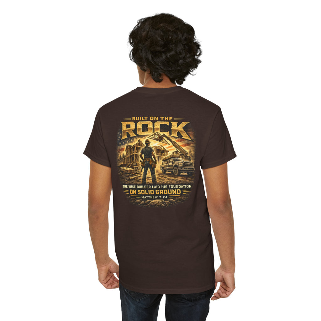 Built on the Rock Construction T-Shirt