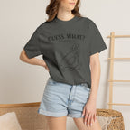 "Guess What?" Chicken Butt Cute Hen Graphic Tee