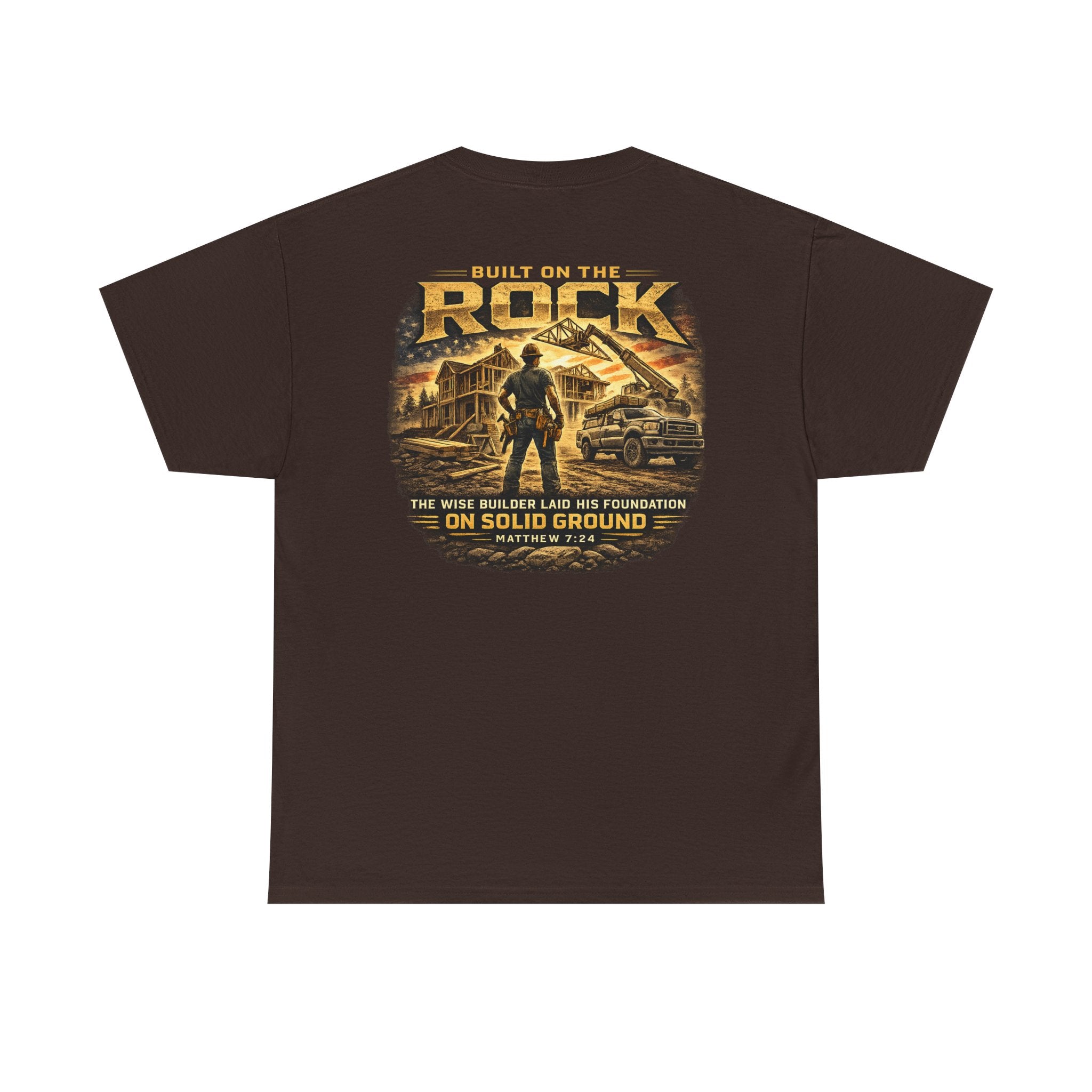 Built on the Rock Construction T-Shirt
