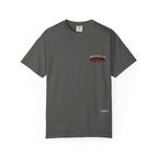 American Trucker T-Shirt — 'Strong and Courageous' Patriotic Semi Truck Tee
