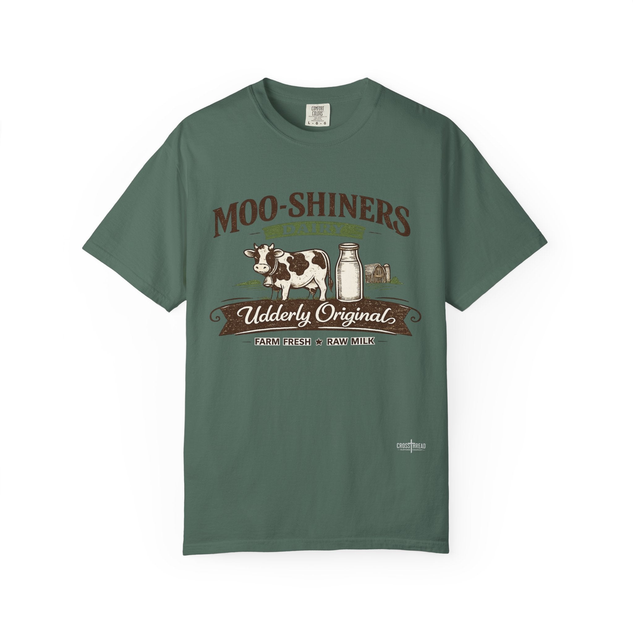 Moo-Shiners 'Udderly Original' Graphic T-Shirt