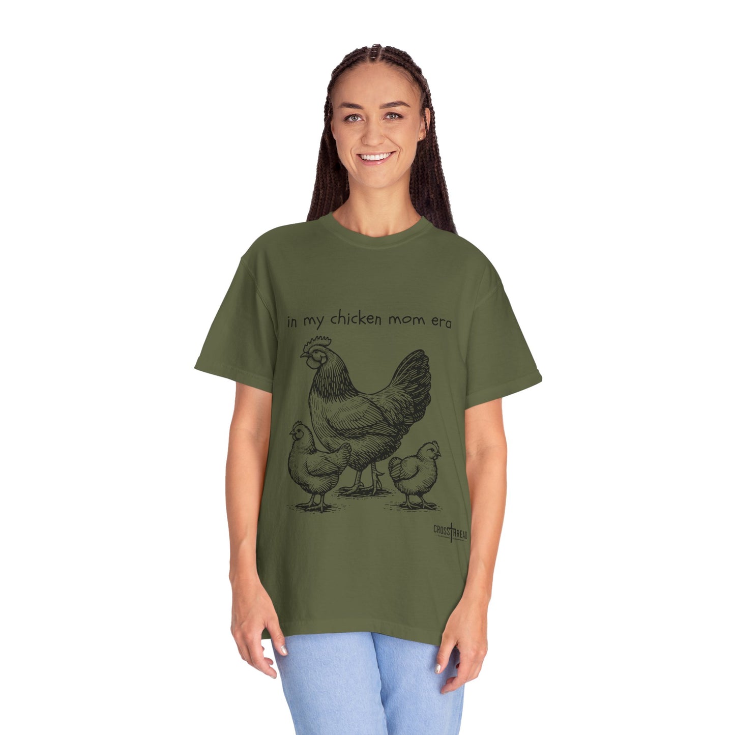 "Chicken Mom Era" Comfort Colors T-Shirt